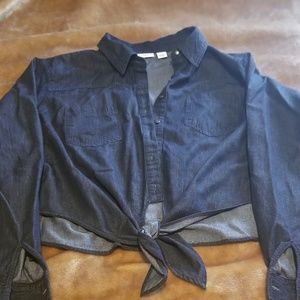 Denim shirt